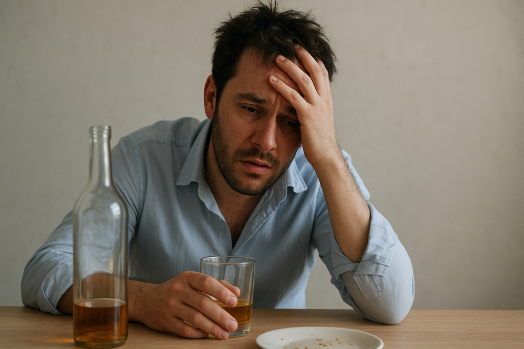 Hungover Man