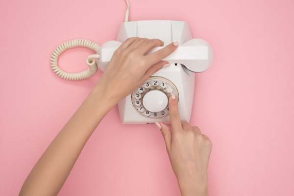 rotary telephone